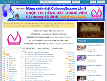 Tablet Screenshot of diendan.cailuongso.com